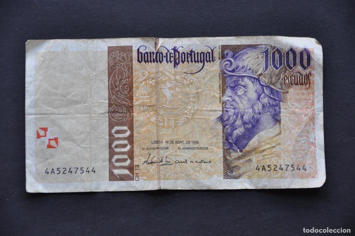 Billetes extranjeros: PORTUGAL - 1000 ESCUDOS 1996
