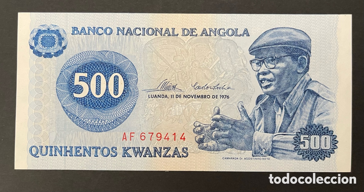 Billetes extranjeros: CMC ANGOLA 500 KWANZAS 1976 PICK 112-A SC