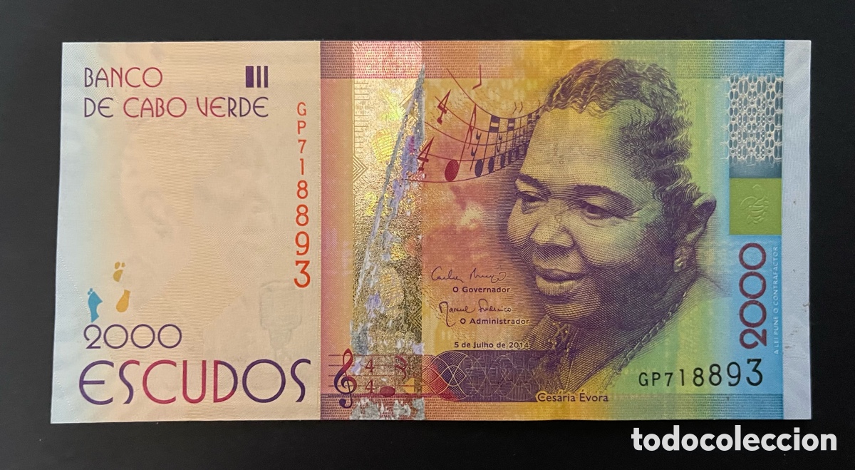 Billetes extranjeros: CMC CABO VERDE (CAPE VERDE) 2000 ESCUDOS 2014 PICK 74-A SC