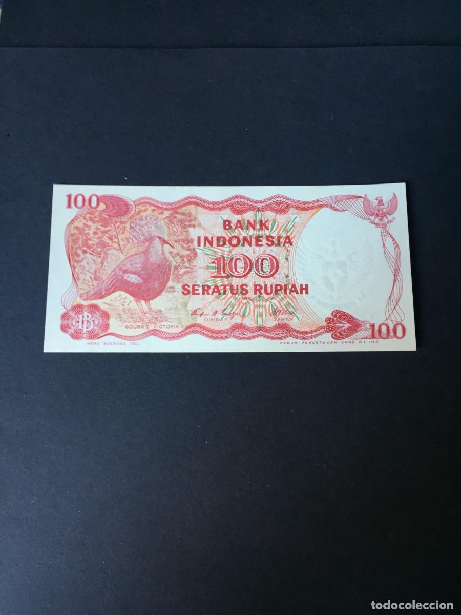 Billetes extranjeros: PRECIOSO BILLETE DE 100 RUPIAH INDONESIA EL DE LAS FOTOS VER TODOS MIS LOTES DE BILLETES