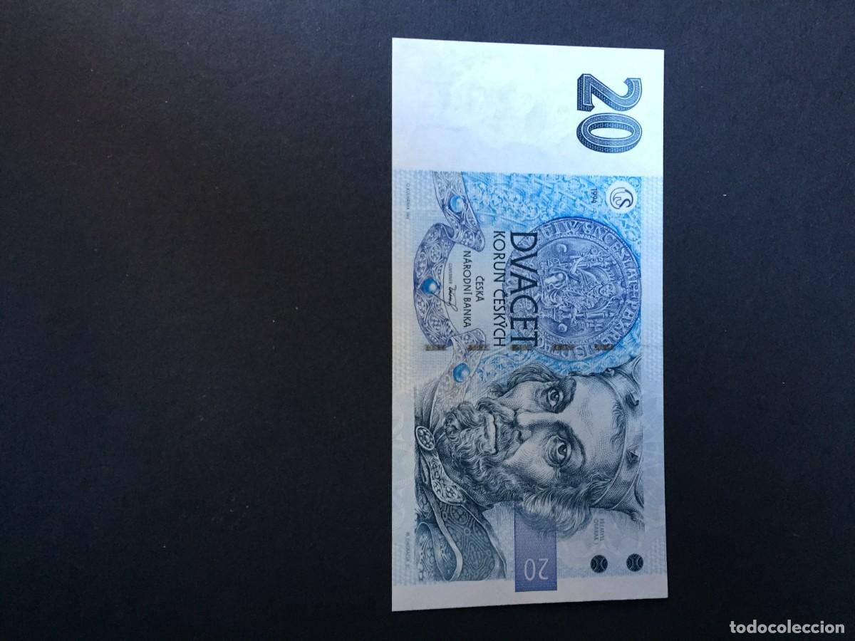 Billetes extranjeros: PRECIOSO BILLETE 20 DVACET KORUN CESKYCH A&Ntilde;O 1994 EL DE LAS FOTOS VER TODOS MIS LOTES DE BILLETES