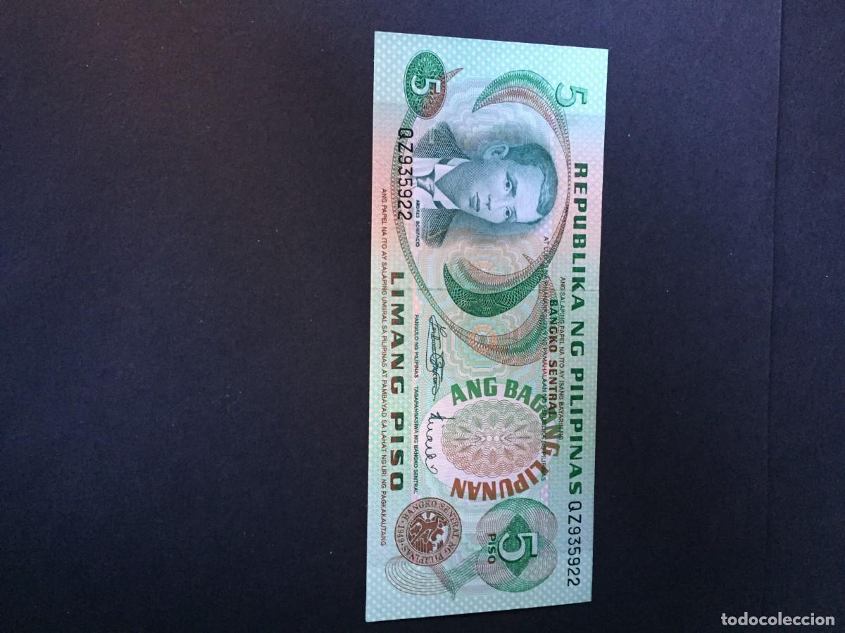 Billetes extranjeros: BILLETE DE 5 LIMANG PISO FILIPINAS A&Ntilde;O 1949 EL DE LAS FOTOS VER TODOS MIS LOTES DE BILLETES