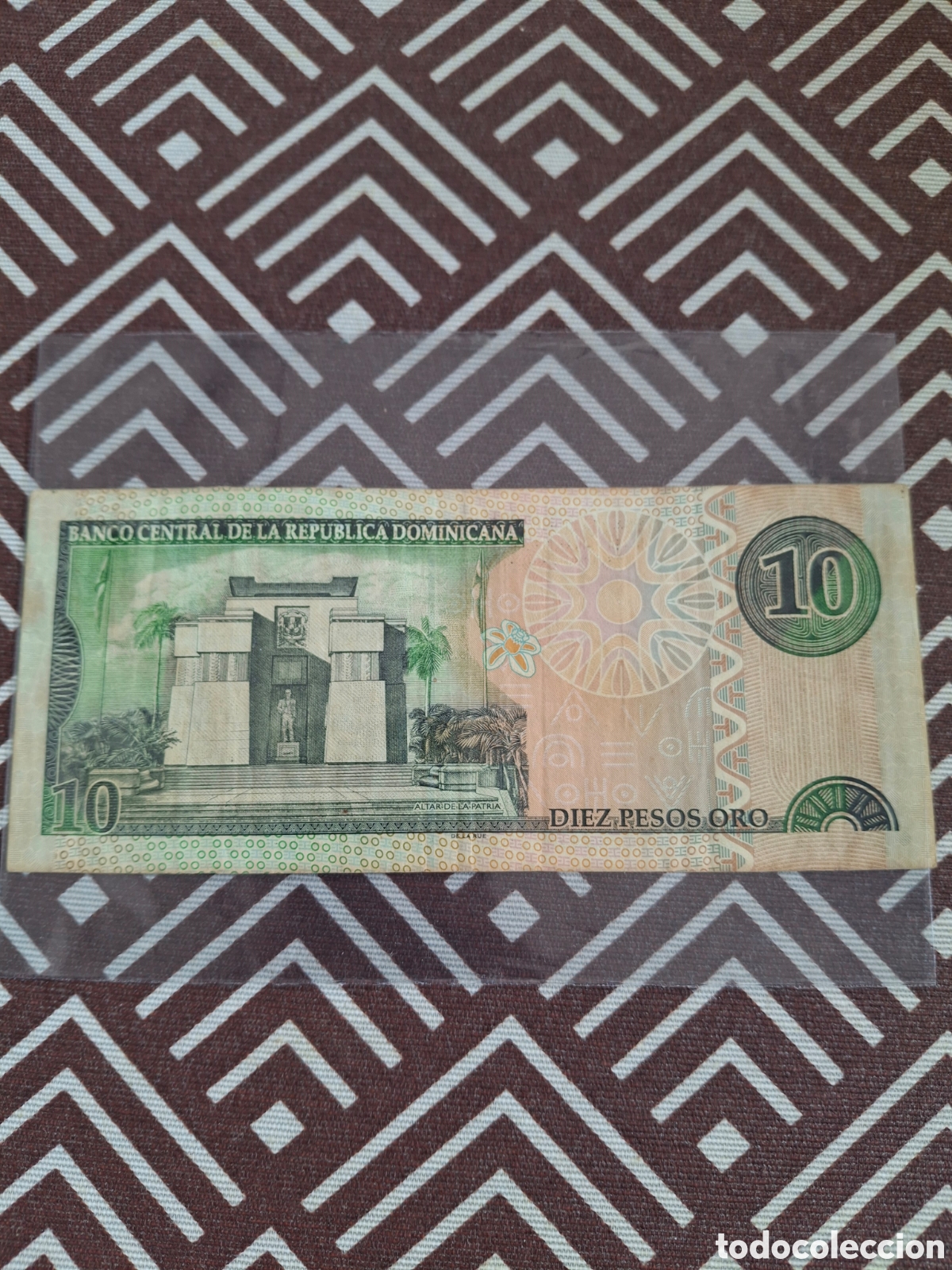 Billetes extranjeros: Billete de 10 pesos de oro - Foto 2