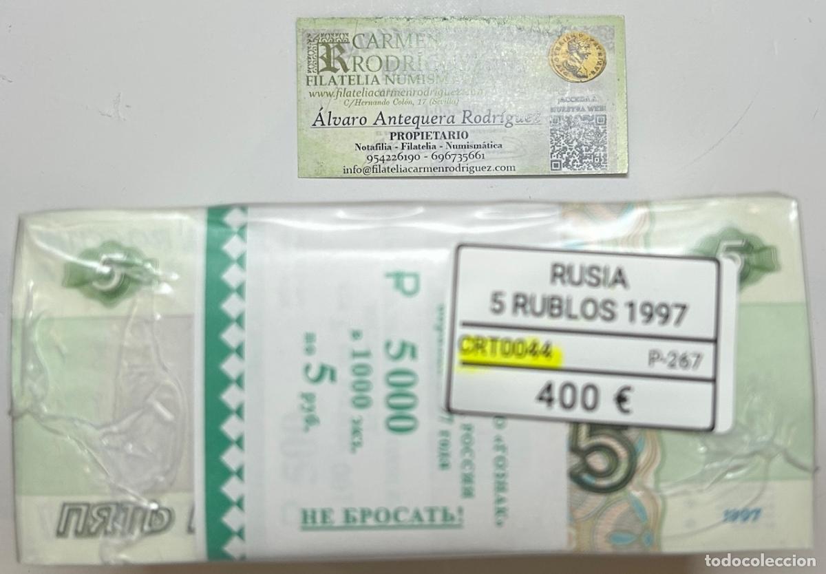 Billetes extranjeros: CRT0044 TACO 1000 BILLETES RUSIA 5 RUBLOS 1997 P-267