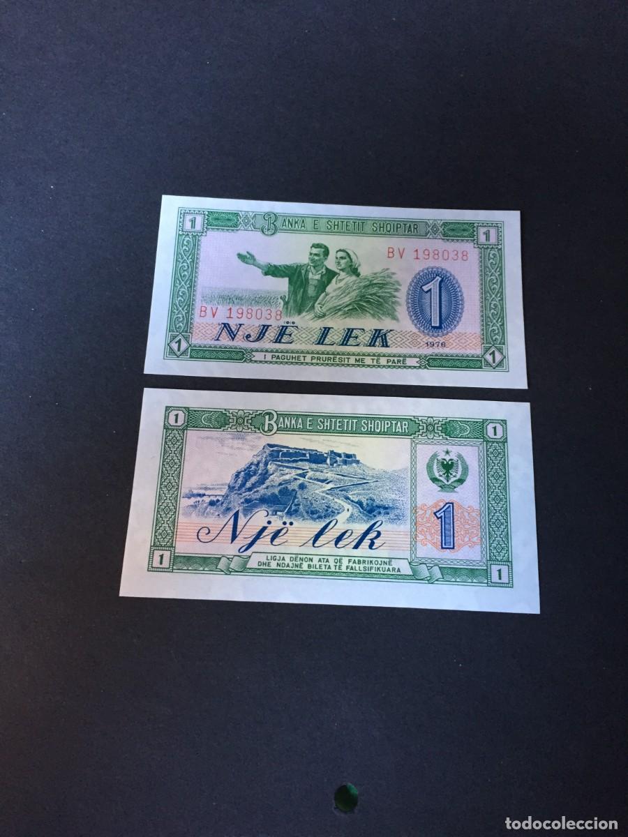 Billetes extranjeros: BILLETE DE 1 LEK ALBANIA A&Ntilde;O 1976 EL DE LAS FOTOS VER TODOS MIS LOTES DE BILLETES