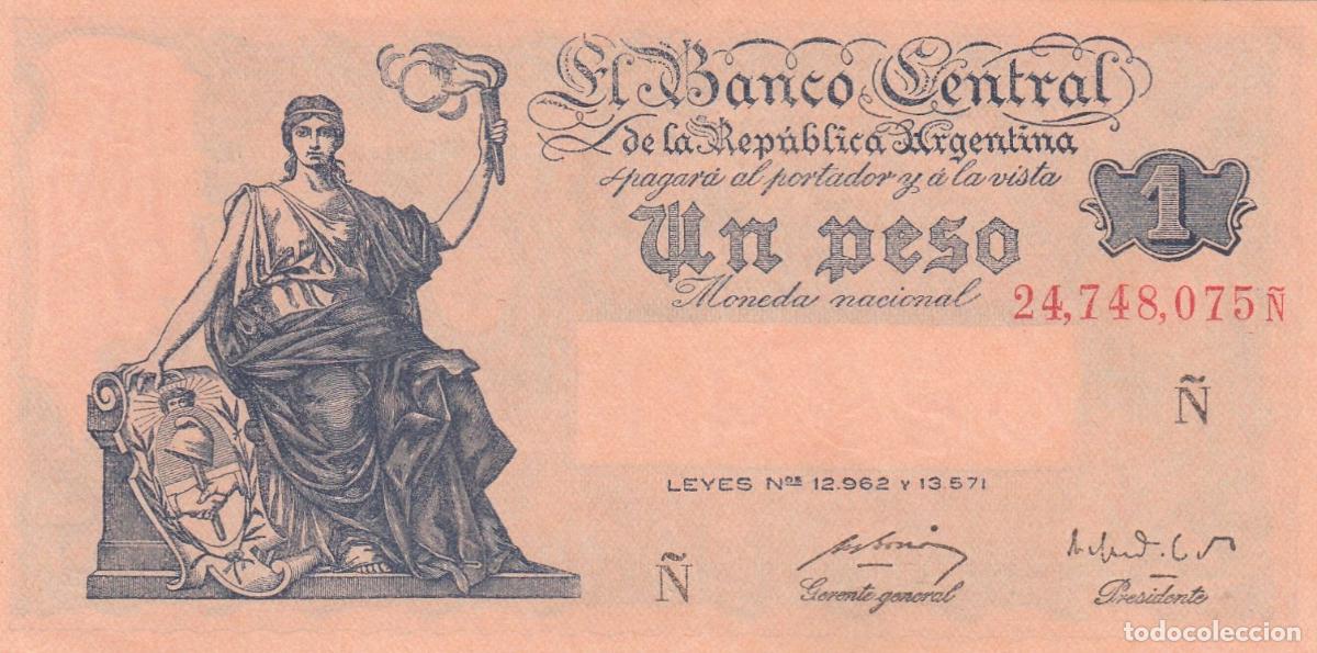 Billetes extranjeros: CRBX0147 BILLETE ARGENTINA 1 PESO 1947 SIN CIRCULAR