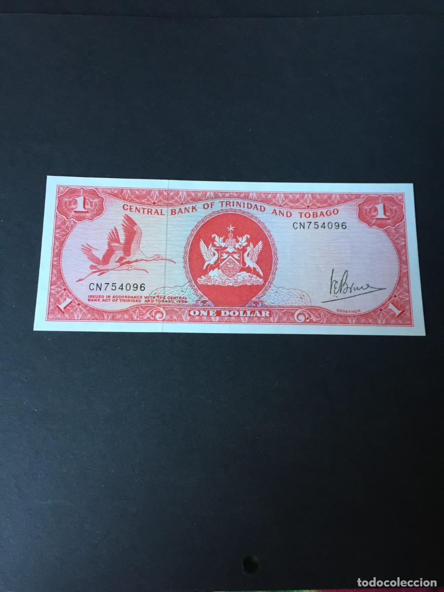 Billetes extranjeros: BILLETE DE 1 D&Oacute;LAR DE TRINIDAD Y TOBAGO A&Ntilde;OS 1970 EL DE LAS FOTOS VER TODOS MIS LOTES DE BILLETES
