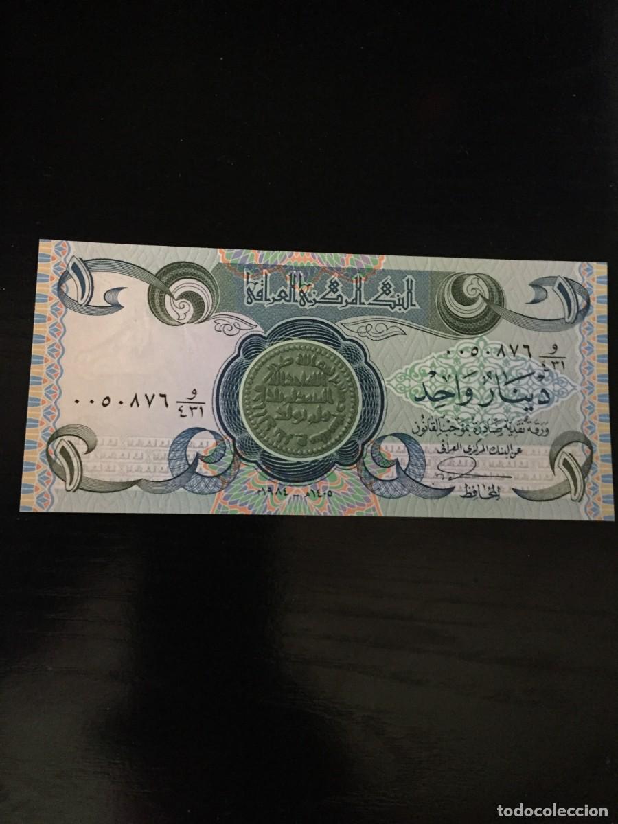 Billetes extranjeros: BILLETE DE 1 DINAR DE IRAK A&Ntilde;O 1992 EL DE LAS FOTOS VER TODOS MIS LOTES DE BILLETES