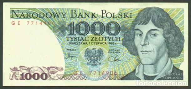 Banconote internazionali: POLONIA (POLAND). 1000 zlotych 1982. Pick 146 c.
