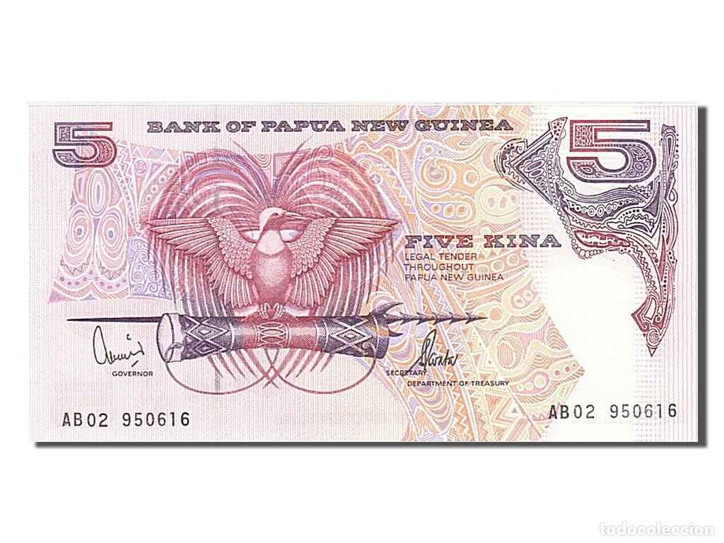Billetes extranjeros: [#255346] Billete, 5 Kina, 2000, Pap&uacute;a-Nueva Guinea, UNC