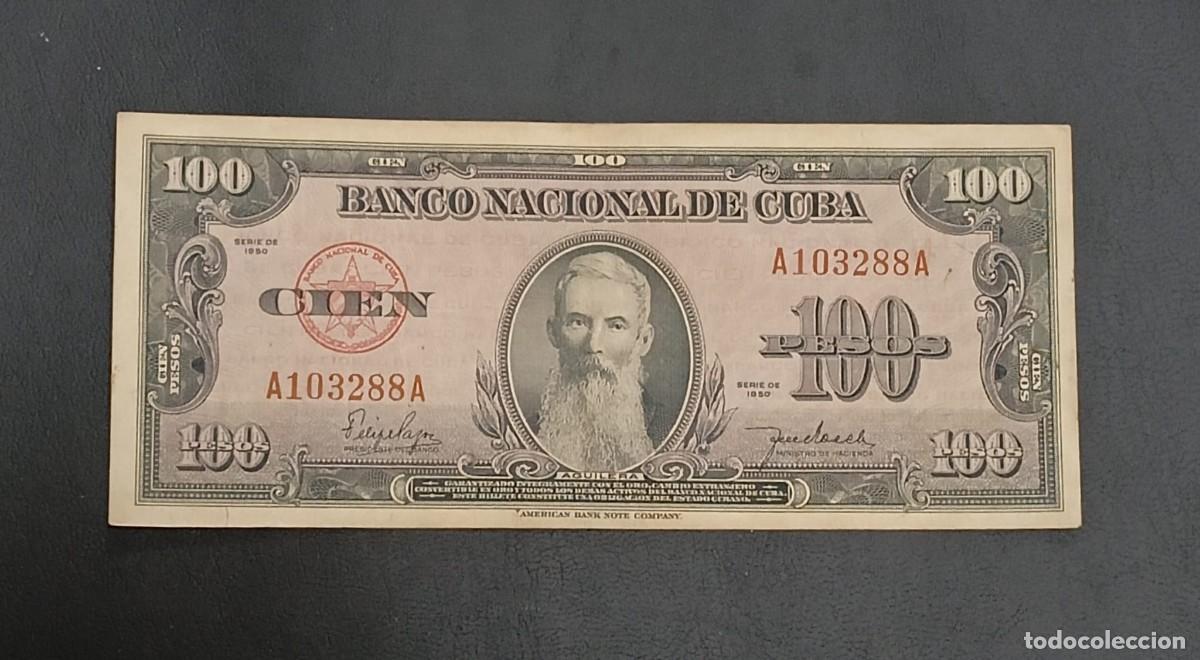 Billetes extranjeros: Cuba Serie de Billetes Rep&uacute;blica - Foto 6