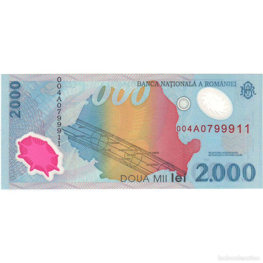 Billetes extranjeros: [#1243611] Ruman&iacute;a, 2000 Lei, UNC