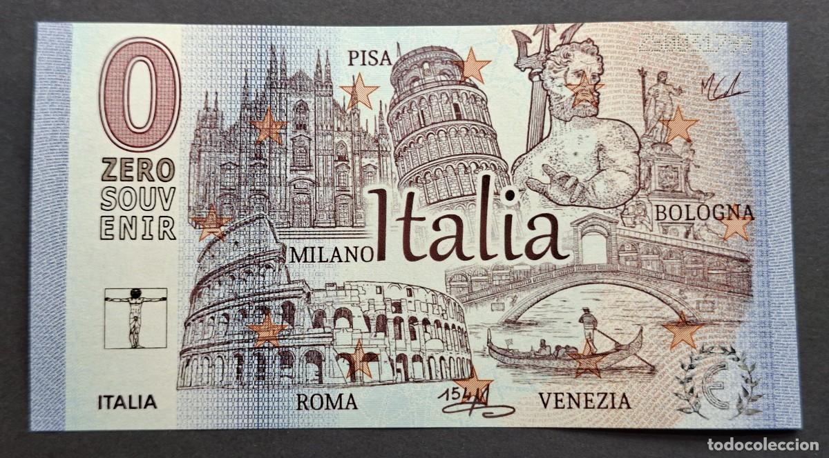 Billetes extranjeros: BILLETE Zero Souvenir 0 &euro; ITALIA: V154 - ITALIA PI-MI-BO-RO-VE - 2026-05