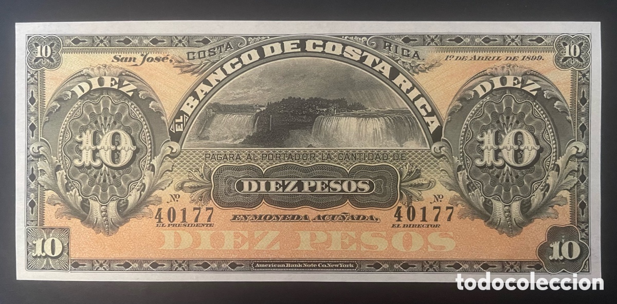 Billetes extranjeros: CMC COSTA RICA 20 PESOS 1899 PICK S165 SC