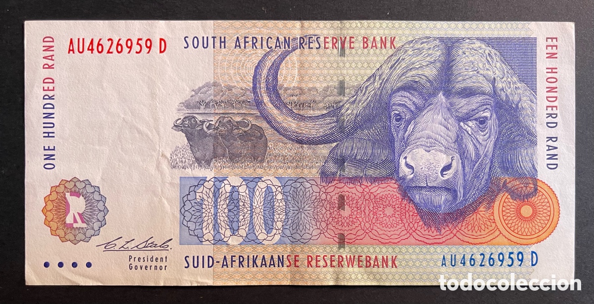 Billetes extranjeros: CMC SUDAFRICA (SOUTH AFRICA) 100 RAND 1994 PICK 126-A MBC