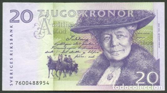 Billetes extranjeros: SUECIA. 20 kronor (200)6. Pick 63 c. Firma Stefan Ingves. Tama&ntilde;o 120x67 mm.