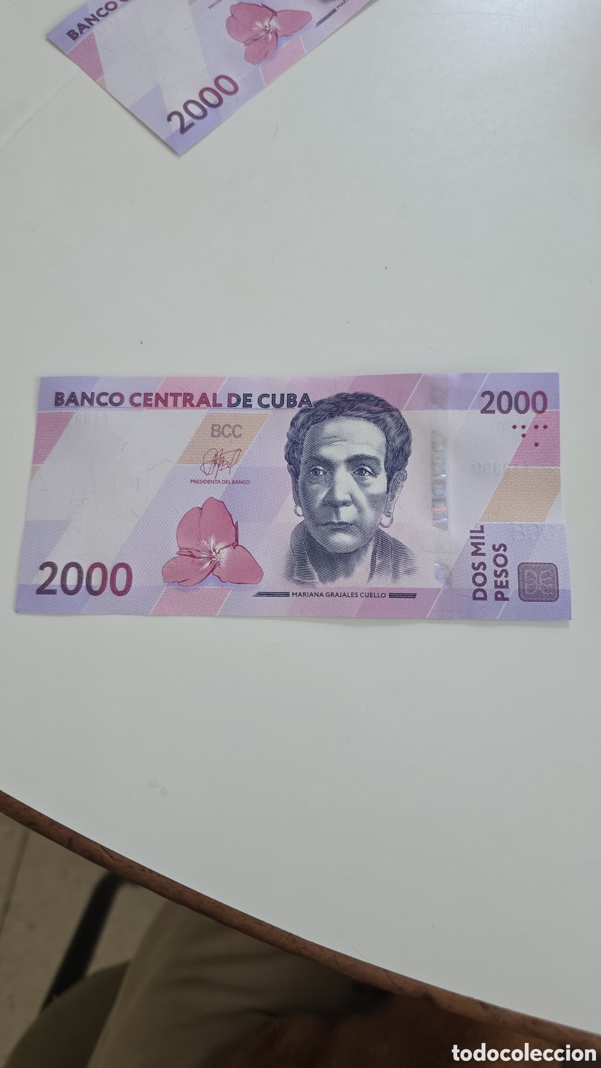 Billetes extranjeros: Billet 2000 pesos Cuba 2026 UNC