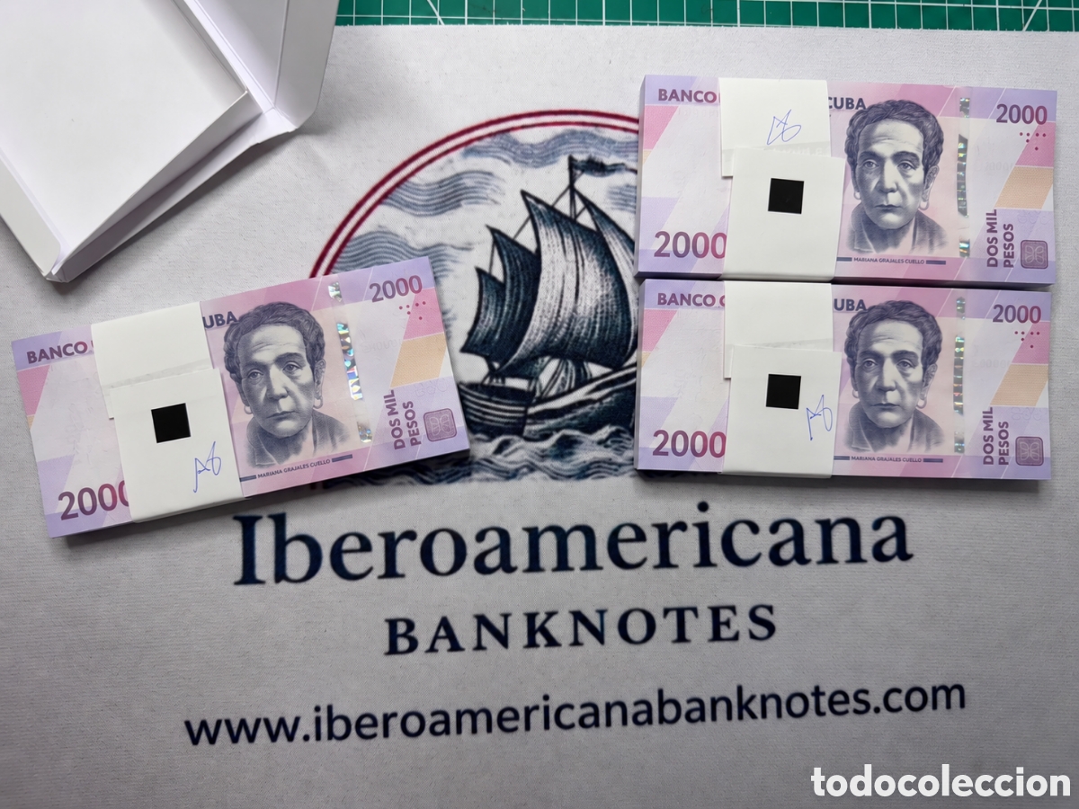 Billetes extranjeros: 2000 pesos Cuba 2026 UNC