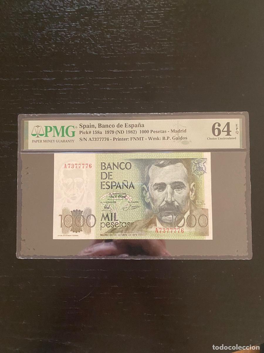 Billetes extranjeros: Billete 1000 ptas a&ntilde;o 1979 serie A