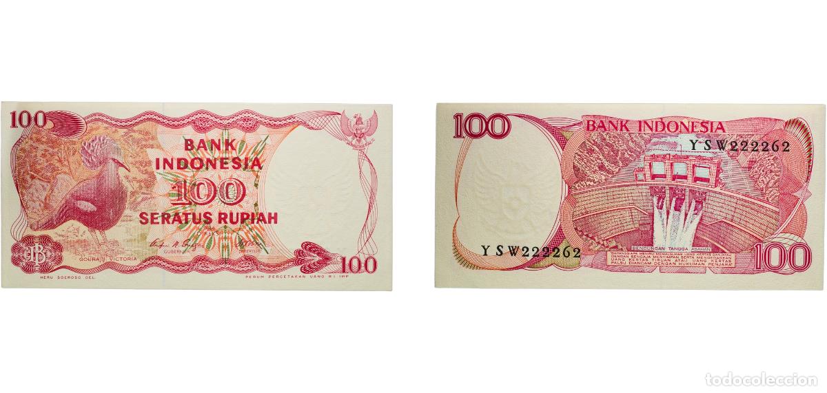 Billetes extranjeros: Indonesia Republic 1984 100 Rupiah Paper UNC P 122