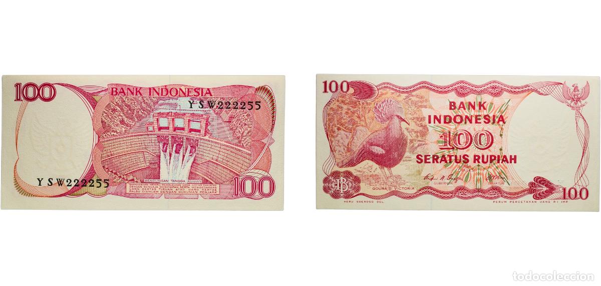 Billetes extranjeros: Indonesia Republic 1984 100 Rupiah Paper UNC P 122