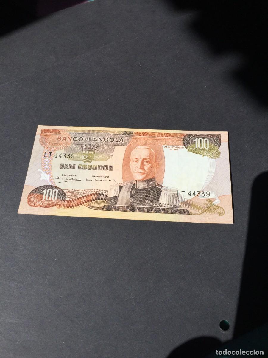 Billetes extranjeros: BILLETE DE 100 ESCUDOS ANGOLA - MBC A&Ntilde;O 1972 - EL DE LAS FOTOS VER TODOS MIS LOTES DE BILLETES