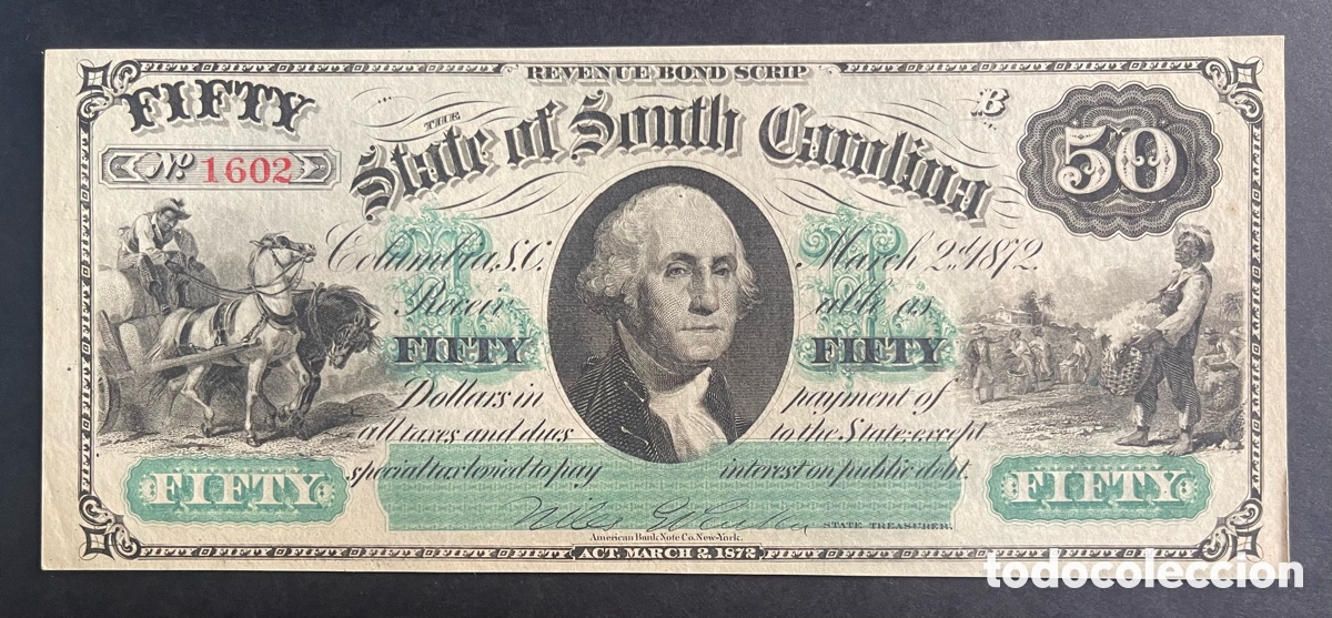 Billetes extranjeros: CMC ESTADOS UNIDOS (USA) 5 DOLARES 1872 SC-