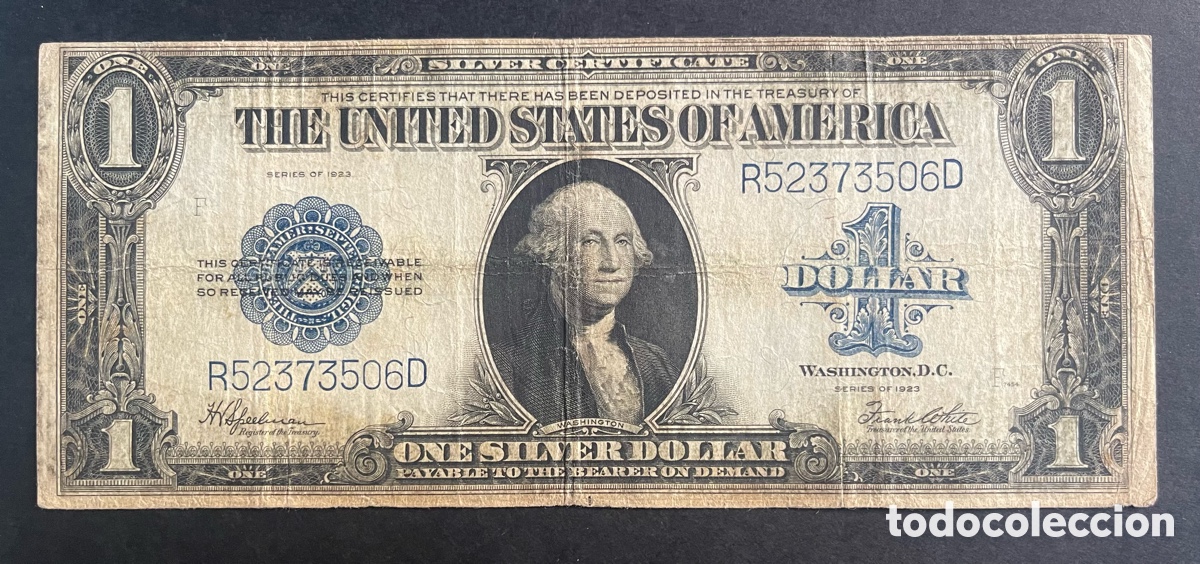 Billetes extranjeros: CMC ESTADOS UNIDOS (USA) 1 DOLAR 1923 BC