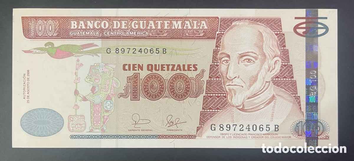 Billetes extranjeros: CMC GUATEMALA 1/2 QUEZTALES 2006 PICK 114-A SC