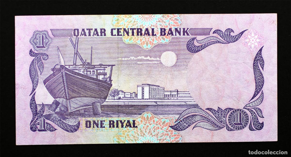 Billetes extranjeros: SC-Catar. 1 Riyal. 1996. SC/UNC - Foto 2