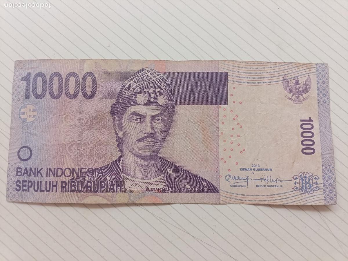Billetes extranjeros: INDONESIA - 10000 RUPIAS 2013
