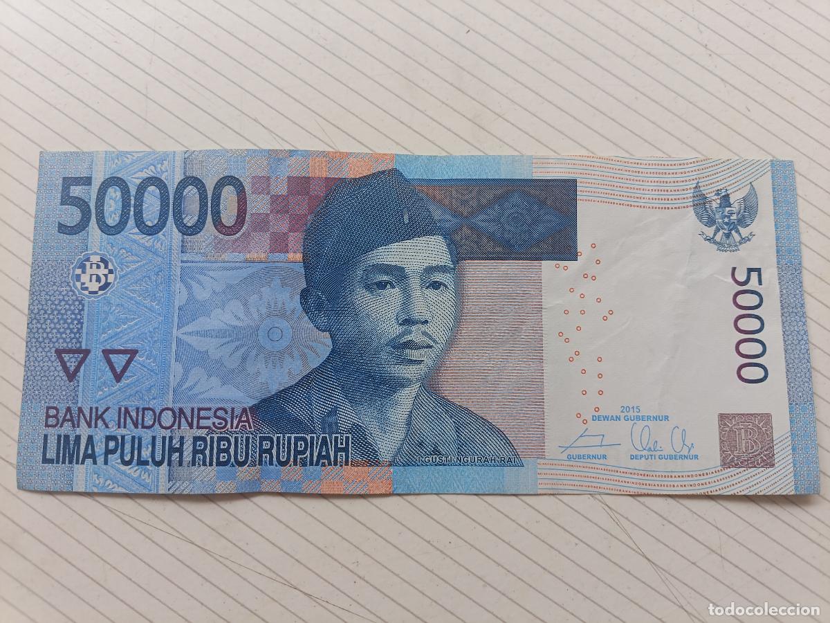 Billetes extranjeros: INDONESIA - 50000 RUPIAS 2013