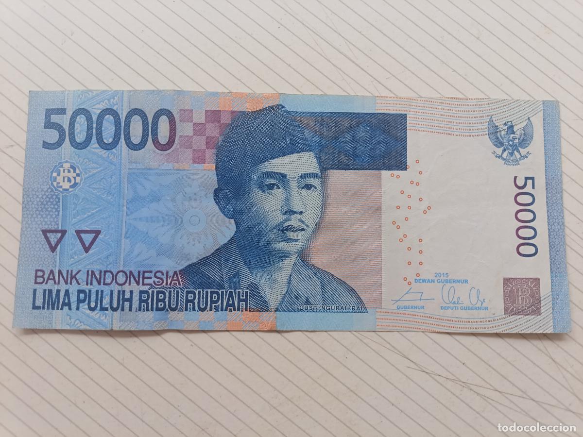 Billetes extranjeros: INDONESIA - 50000 RUPIAS 2013
