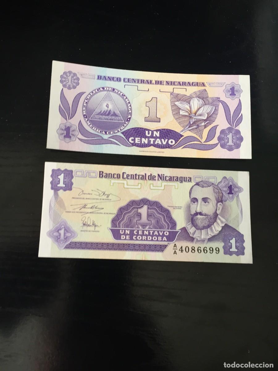 Billetes extranjeros: BILLETE DE 1 CENTAVO DE CORDOBA SC DE NICARAGUA - EL DE LAS FOTOS VER TODOS MIS LOTES DE BILLETES