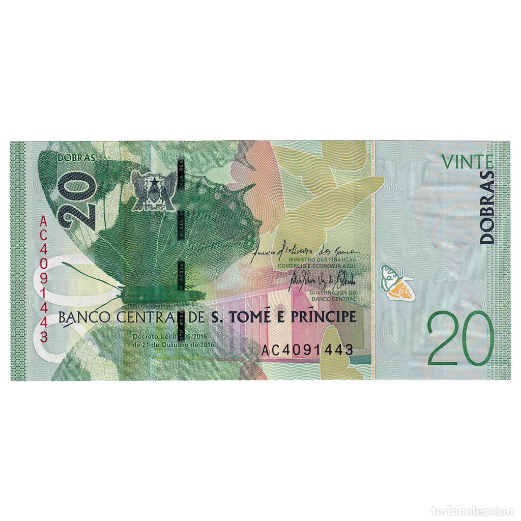 Billetes extranjeros: [#246790] Billete, 20 Dobras, 2016, Santo Tom&eacute; y Pr&iacute;ncipe, 2016-10-21, UNC