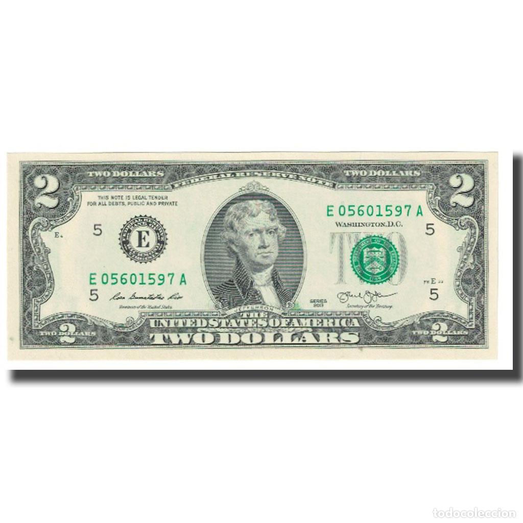 Billetes extranjeros: [#173310] Billete, Two Dollars, 2013, Estados Unidos, UNC
