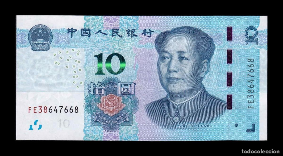 Billetes extranjeros: China 10 Yuan Mao Tse-Tung 2019 Pick 914 Sc Unc