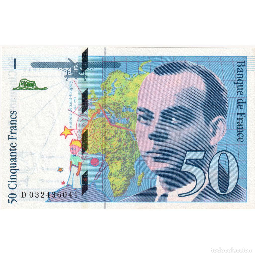 Billetes extranjeros: [#1232991] Francia, 50 Francs, St Exup&eacute;ry, 1997, D032436041, UNC