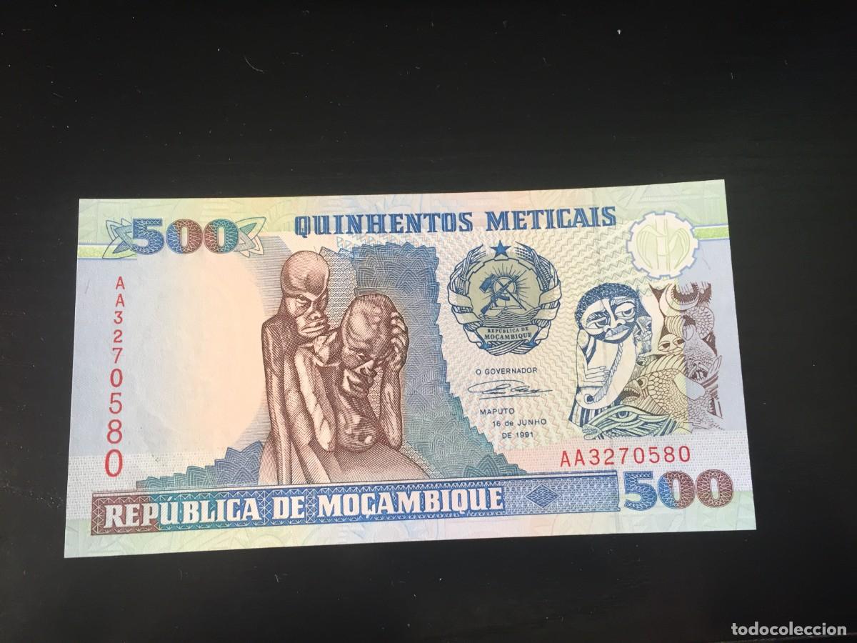 Billetes extranjeros: BILLETE DE 500 METICAIS SC DE MOZAMBIQUE A&Ntilde;O 1991 - VER LAS FOTOS MIRAR TODOS MIS LOTES DE BILLETES