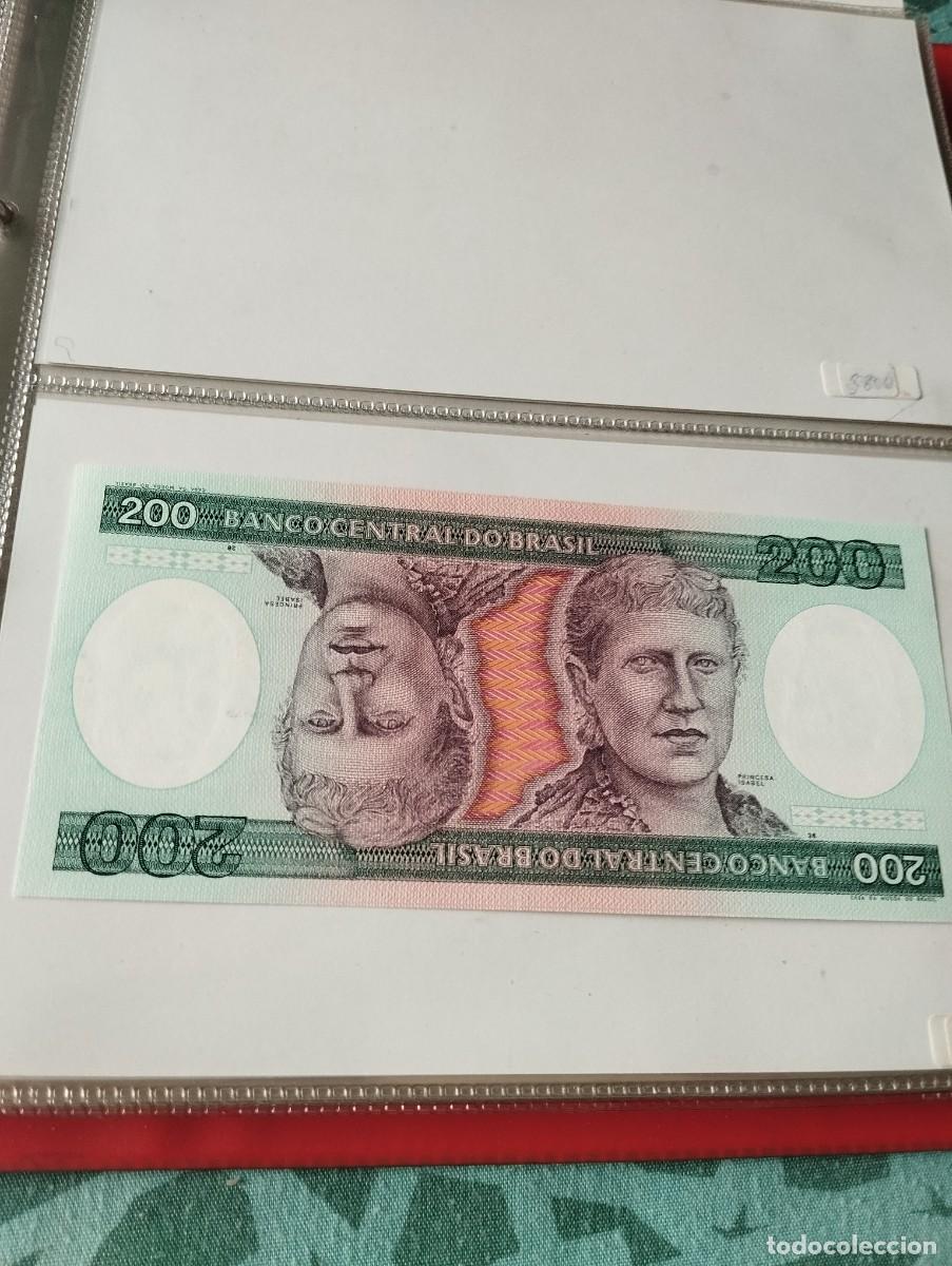 Billetes extranjeros: BILLETE DE 200 CRUZEIROS SC DE BRASIL- EL DE LAS FOTOS VER TODOS MIS LOTES DE BILLETES