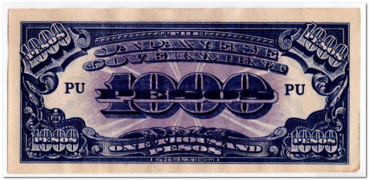 Billetes extranjeros: PHILIPPINES,1000 PESOS,1945,P.115,XF+