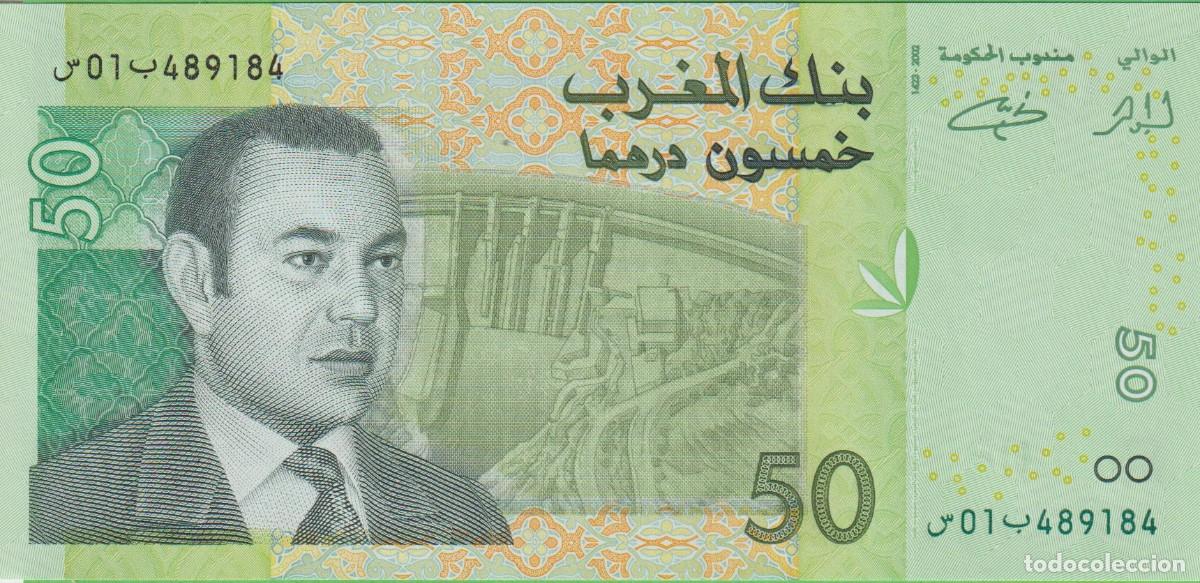 Billetes extranjeros: BILLETES - MOROCCO-MARRUECOS 50 DIRHAMS 2002 PICK-69a (SC)