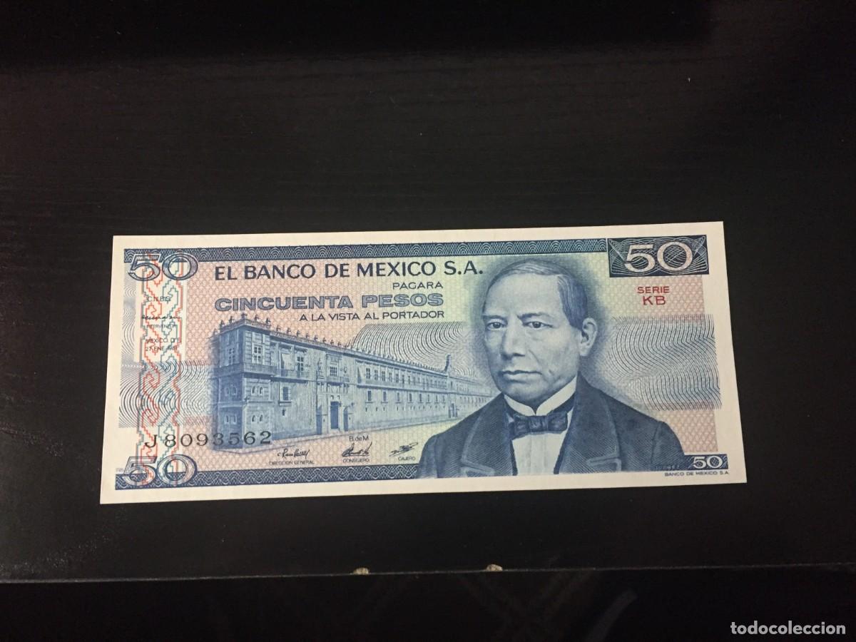 Billetes extranjeros: BILLETE DE 50 PESOS SC DE M&Eacute;XICO - EL DE LAS FOTOS VER TODOS MIS LOTES DE BILLETES