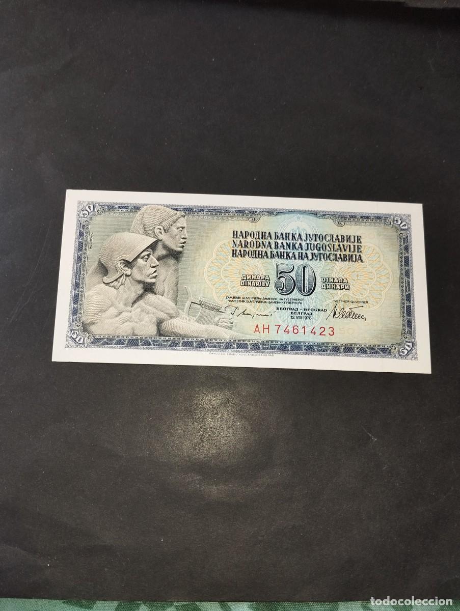 Billetes extranjeros: BILLETE DE 50 DINARAS SC DE YUGOSLAVIA A&Ntilde;O 1978 - EL DE LAS FOTOS VER TODOS MIS LOTES DE BILLETES