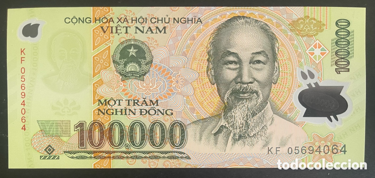 Billetes extranjeros: CMC VIETNAM 100000 DONG 2005 PICK 122-B SC