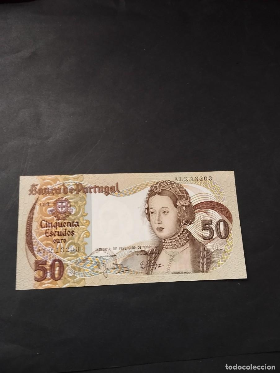Billetes extranjeros: BILLETE DE 50 ESCUDOS SC DE PORTUGAL -EL DE LAS FOTOS VER TODOS MIS LOTES DE BILLETES