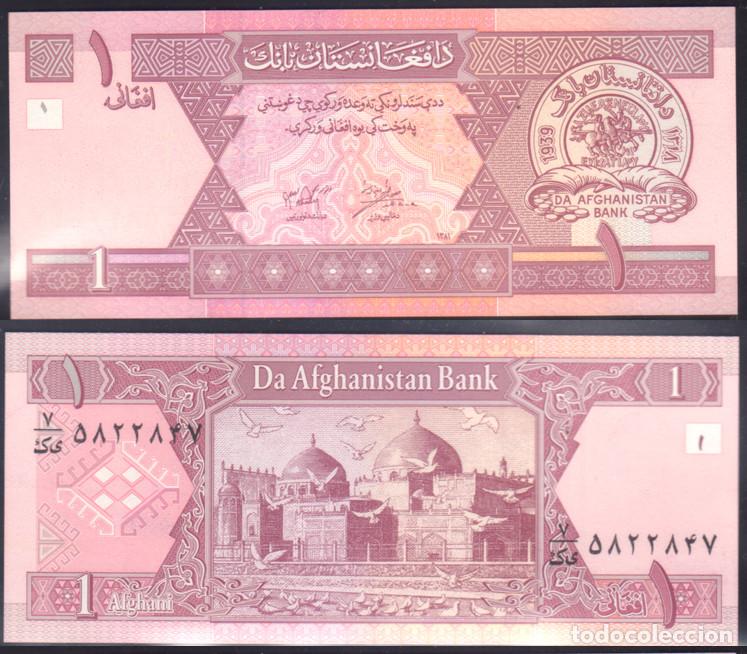 Billetes extranjeros: BILLETES AFGHANISTAN - 1 - 20 -50 - 100 - 500 Y 1000 AFGHANIS - SERIE 2002