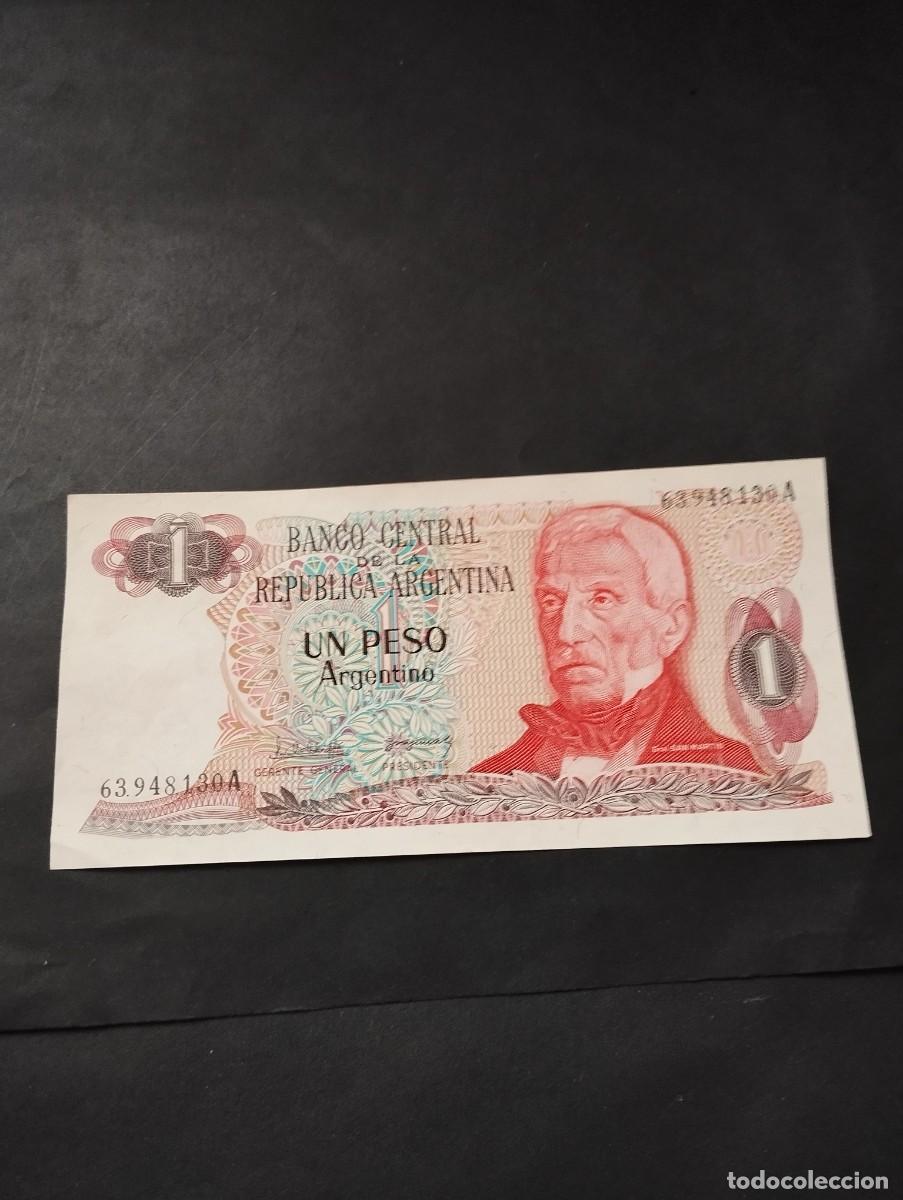 Billetes extranjeros: BILLETE DE 1 PESO SC DE ARGENTINA EL DE LAS FOTOS VER TODOS MIS LOTES DE BILLETES