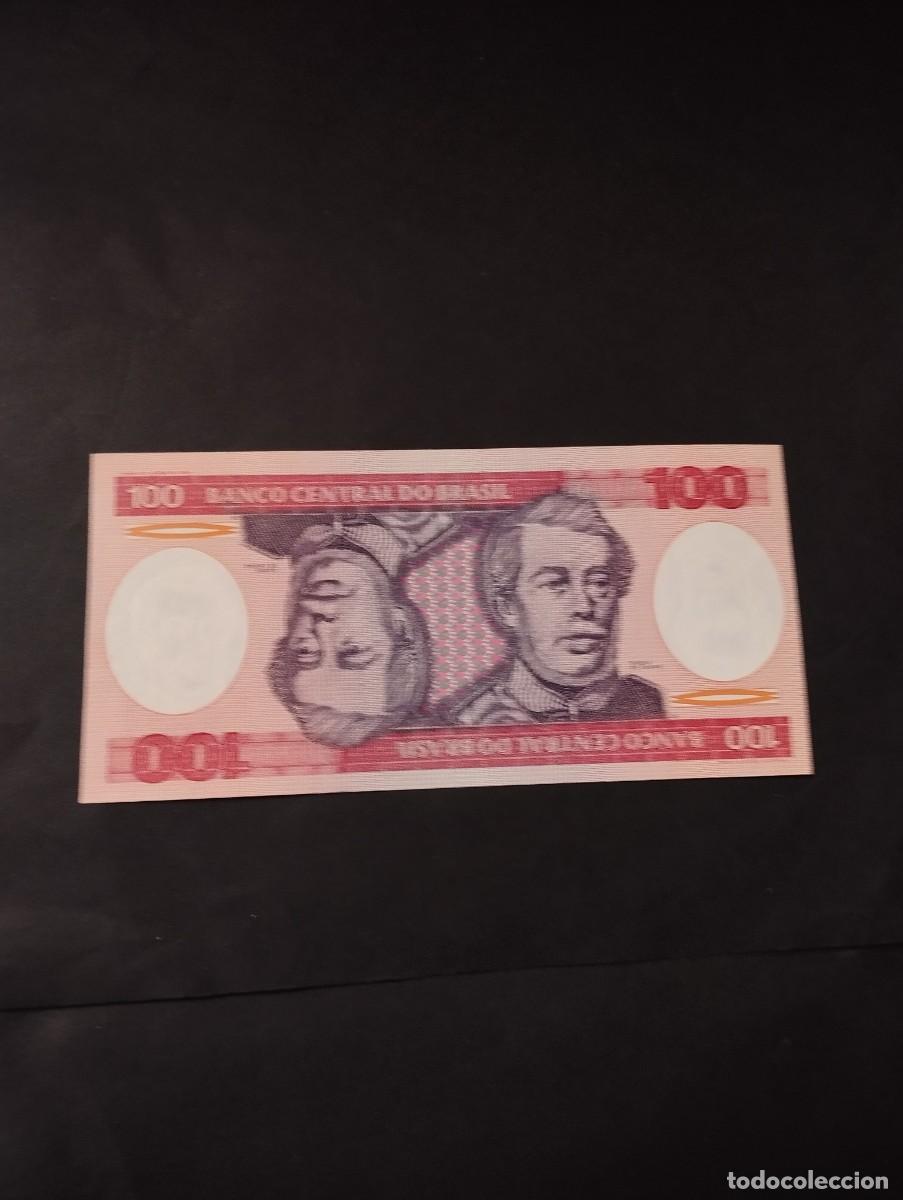 Billetes extranjeros: BILLETE DE 100 CRUZEIROS SC DE BRASIL VER LAS FOTOS MIRAR TODOS MIS LOTES