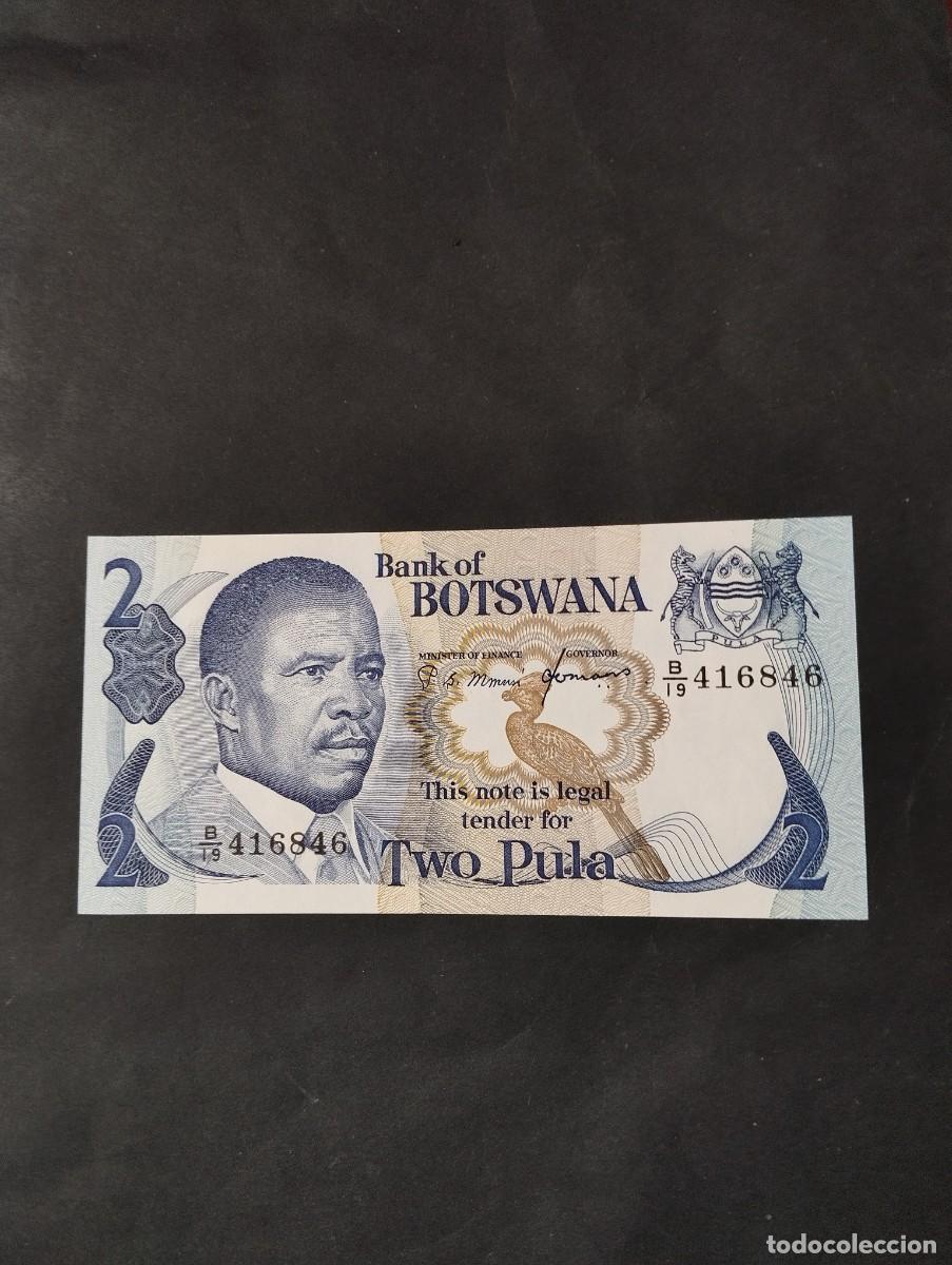 Billetes extranjeros: BILLETE DE 2 PULAS SC DE BOTSWANA VER LAS FOTOS MIRAR TODOS MIS LOTES